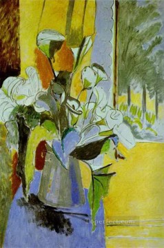 Henri Matisse Painting - Ramo de flores en la terraza 191213 fauvismo abstracto Henri Matisse